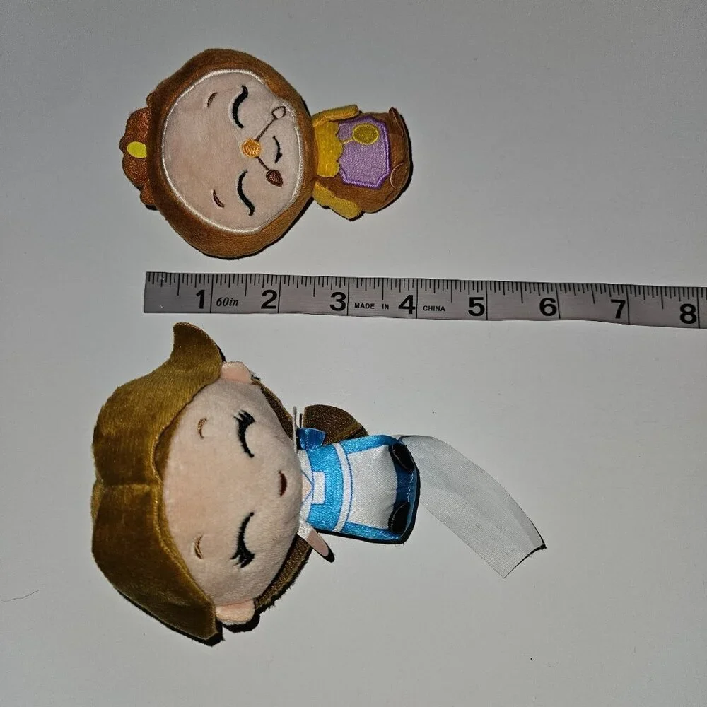 Belle Cogsworth Cloth Beauty & Beast Lot Disney Princess Just Play Small 4